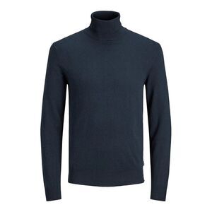 Jack Jones Blue Cotton Men's Turtleneck